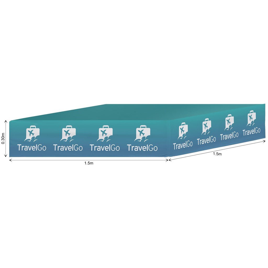 Ovation Sublimated Gazebo 1.5m X 1.5m - Roof Replacement - Brand your company Logo! Get a quote - Promo Lingo