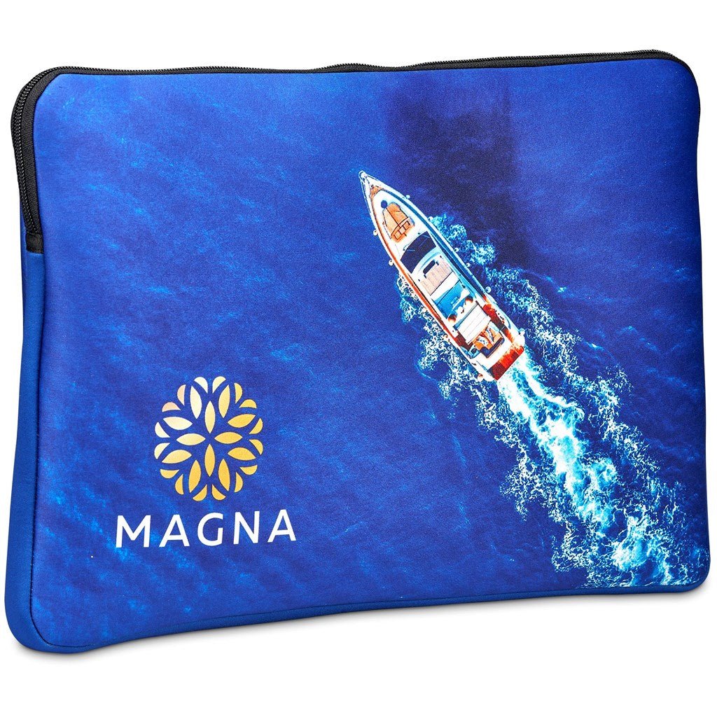 Pre - Printed Sample Hoppla 15.6 inch Neoprene Drift Laptop Sleeve - Brand your company Logo! Get a quote - Promo Lingo