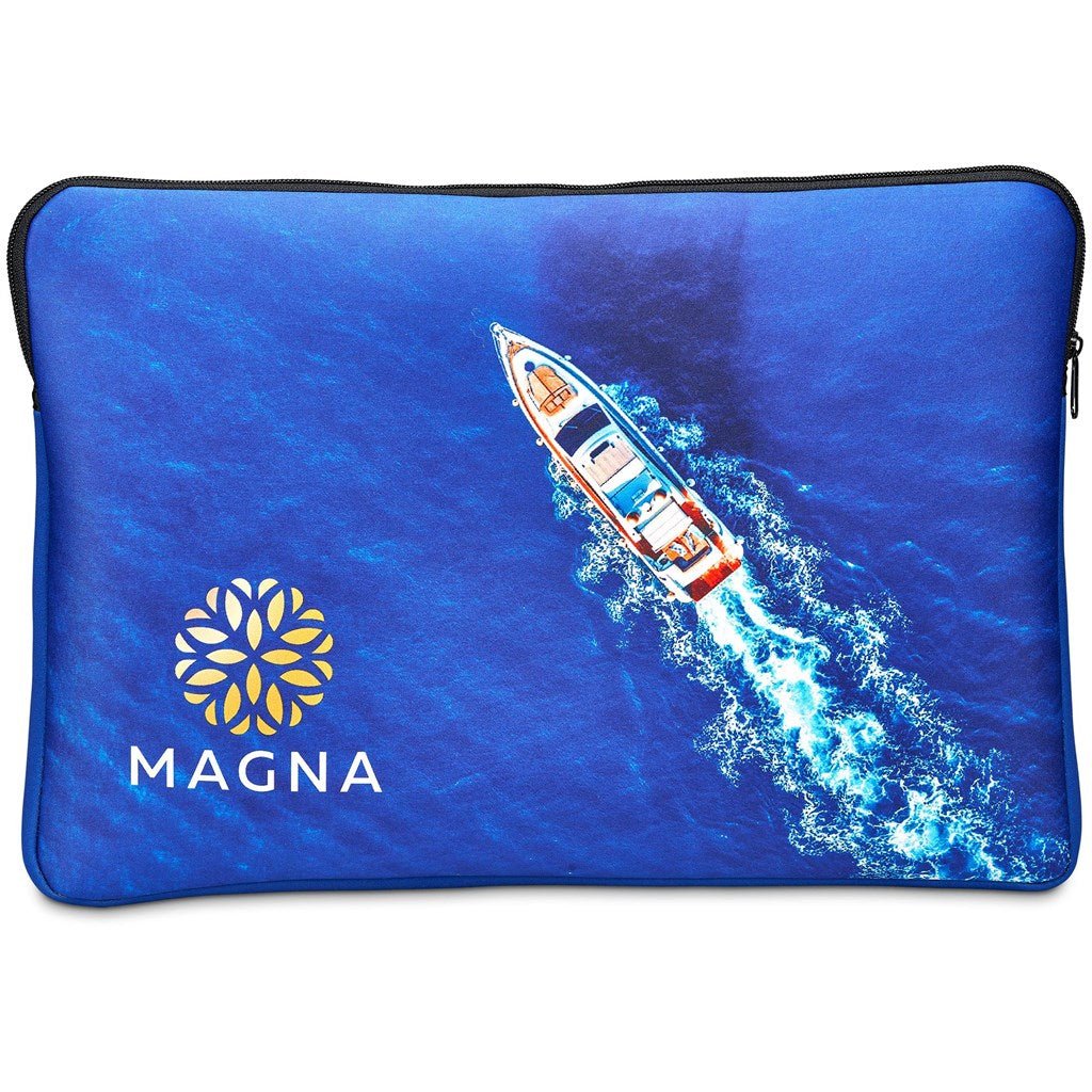 Pre - Printed Sample Hoppla 15.6 inch Neoprene Drift Laptop Sleeve - Brand your company Logo! Get a quote - Promo Lingo