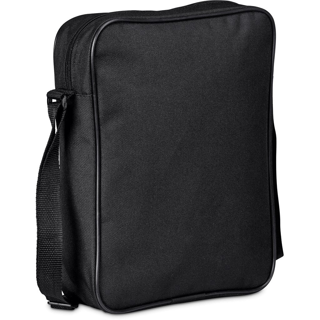 Pre - Printed Sample Hoppla A4 Crossbody Conference Bag - Brand your company Logo! Get a quote - Promo Lingo