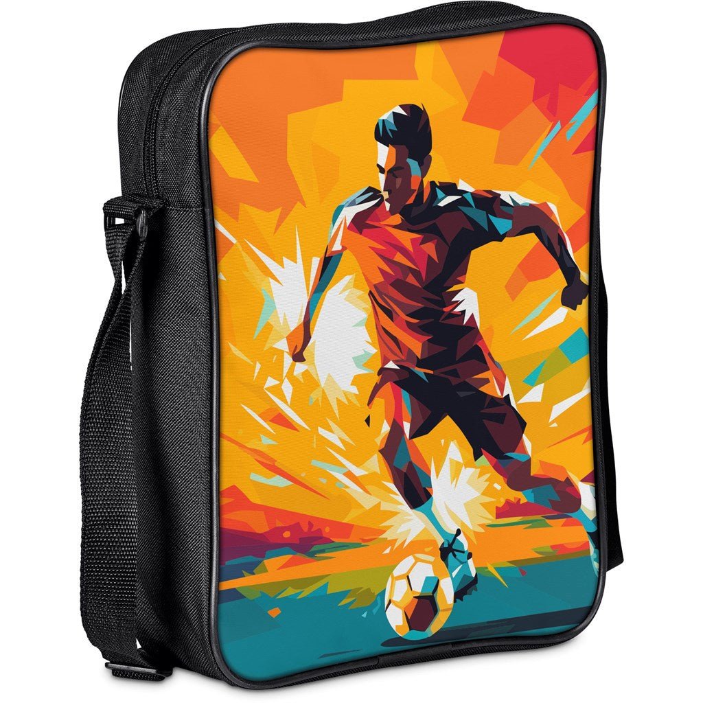 Pre - Printed Sample Hoppla A4 Crossbody Seminar Bag - Brand your company Logo! Get a quote - Promo Lingo