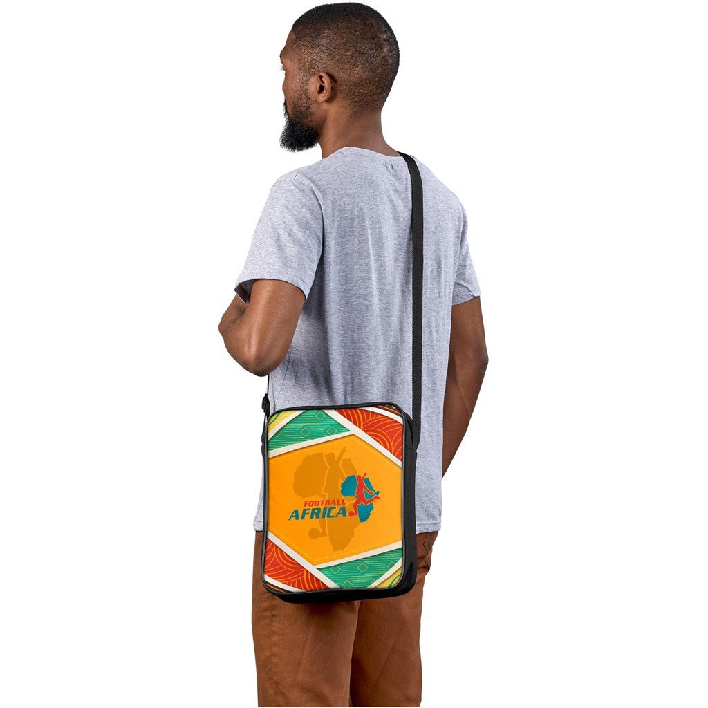 Pre - Printed Sample Hoppla A4 Crossbody Seminar Bag - Brand your company Logo! Get a quote - Promo Lingo