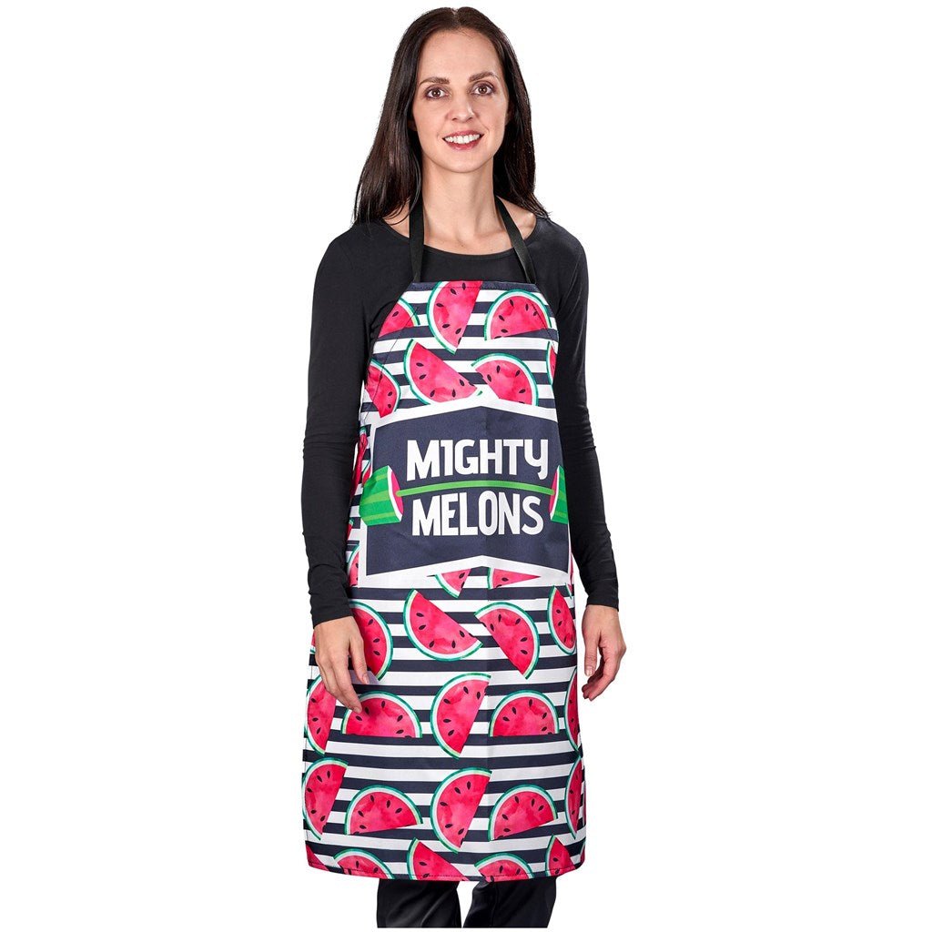 Pre - Printed Sample Hoppla Bostock Apron - Brand your company Logo! Get a quote - Promo Lingo