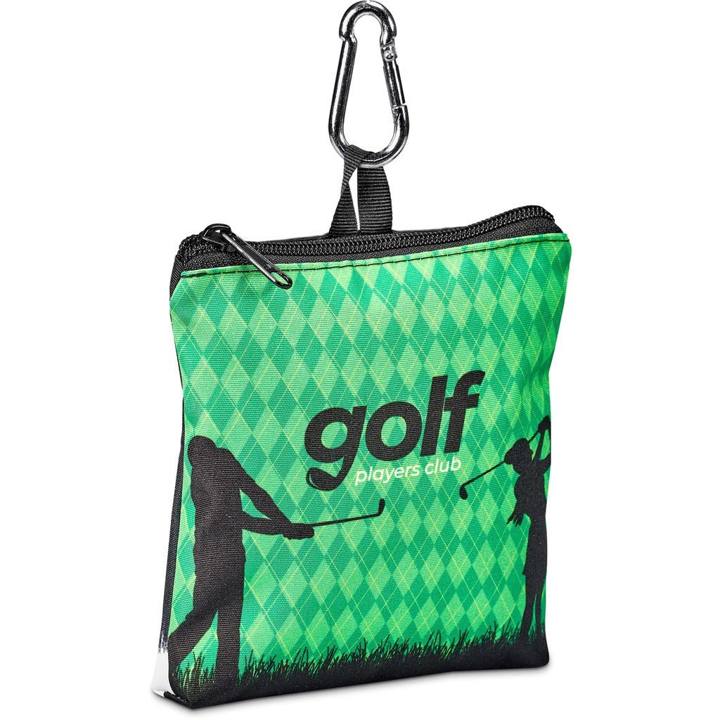 Pre - Printed Sample Hoppla Downs Golf Give Away Bag - Brand your company Logo! Get a quote - Promo Lingo