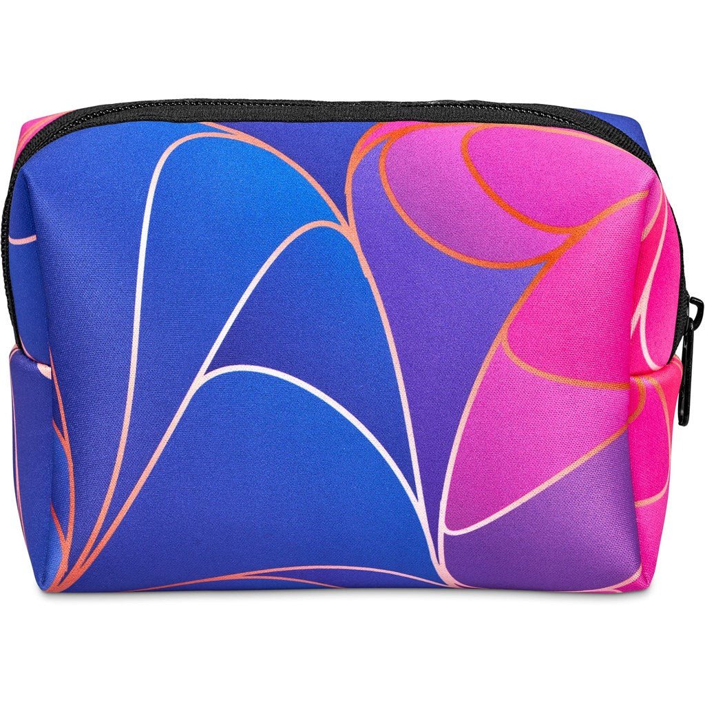 Pre - Printed Sample Hoppla Emma Neoprene Cosmetic Bag - Brand your company Logo! Get a quote - Promo Lingo