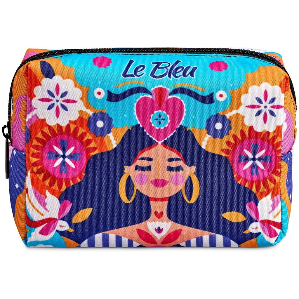 Pre - Printed Sample Hoppla Mandy Cosmetic Bag - Brand your company Logo! Get a quote - Promo Lingo
