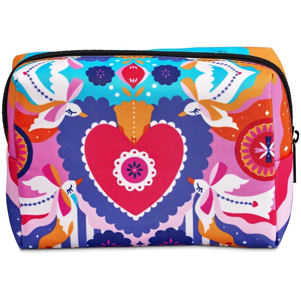 Pre - Printed Sample Hoppla Mandy Cosmetic Bag - Brand your company Logo! Get a quote - Promo Lingo