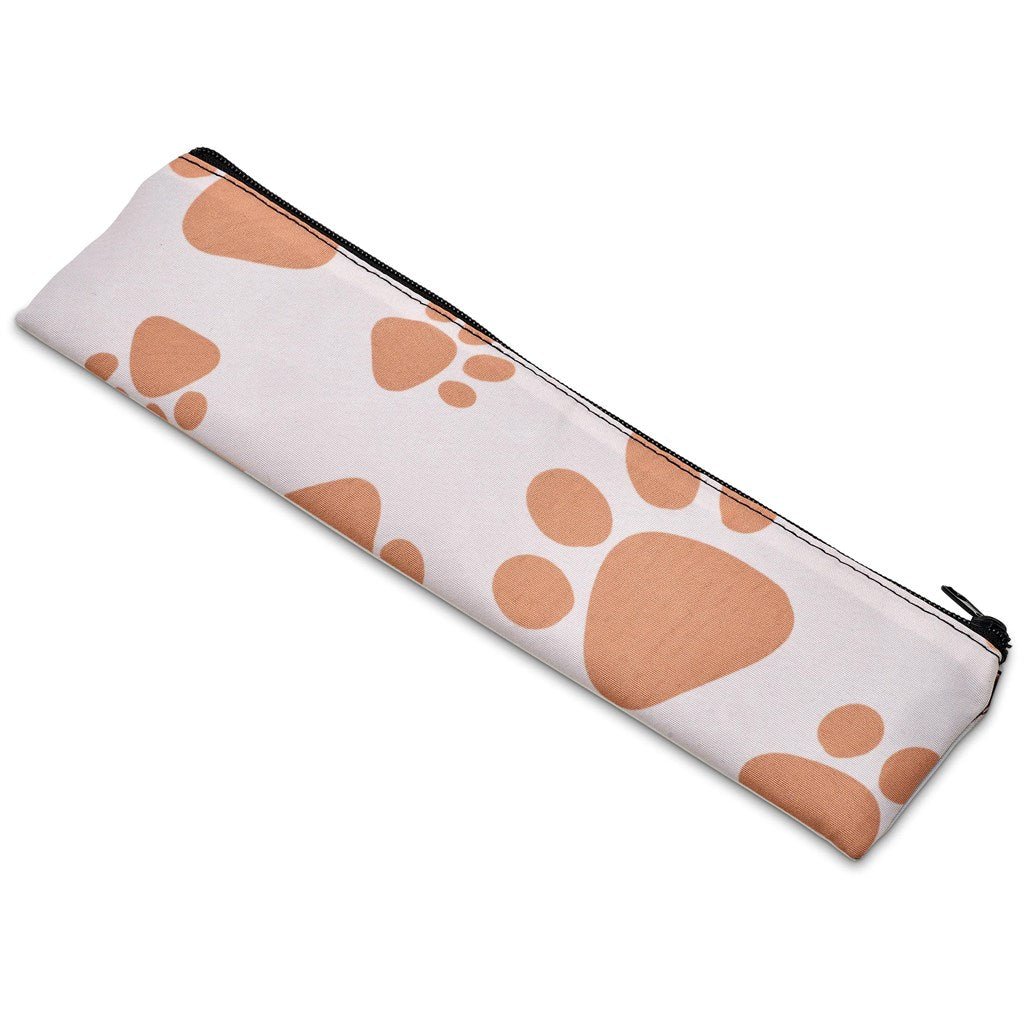 Pre - Printed Sample Hoppla Scrawl Pencil Case - Brand your company Logo! Get a quote - Promo Lingo