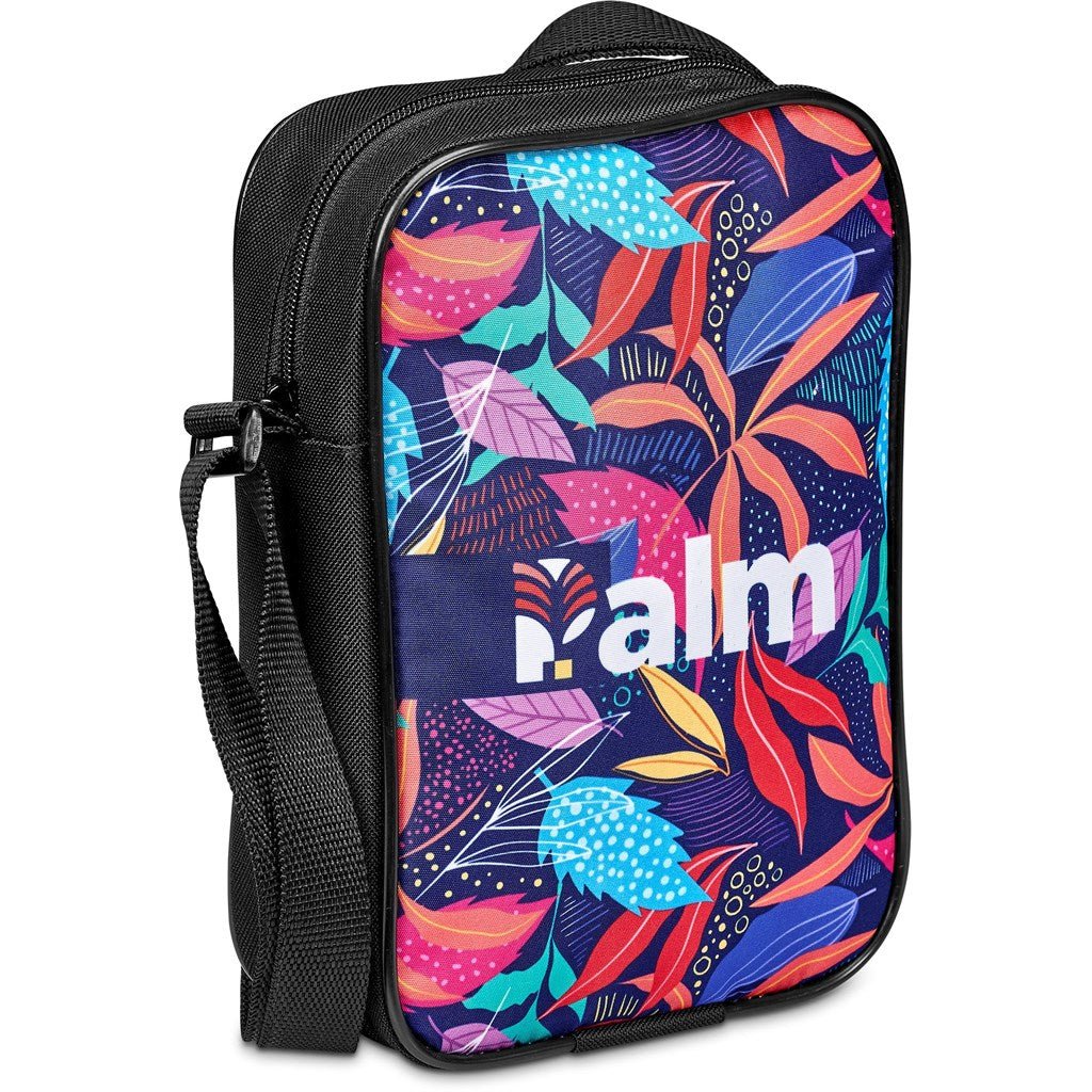Pre - Printed Sample Hoppla Tourist Crossbody Bag - Brand your company Logo! Get a quote - Promo Lingo