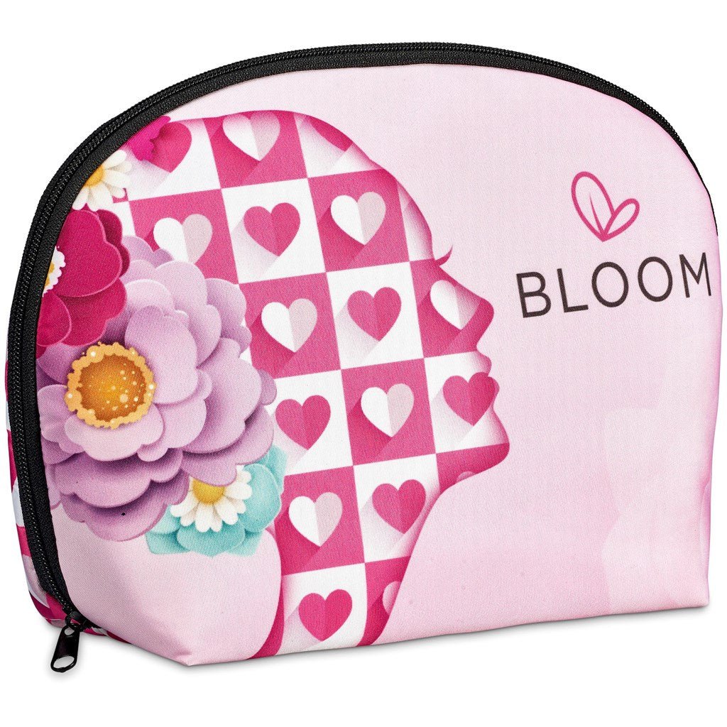 Pre - Printed Sample Hoppla Victoria Maxi Cosmetic Bag - Brand your company Logo! Get a quote - Promo Lingo
