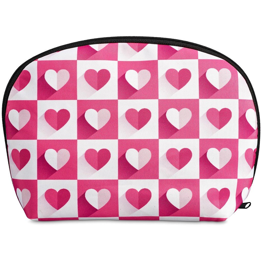 Pre - Printed Sample Hoppla Victoria Maxi Cosmetic Bag - Brand your company Logo! Get a quote - Promo Lingo