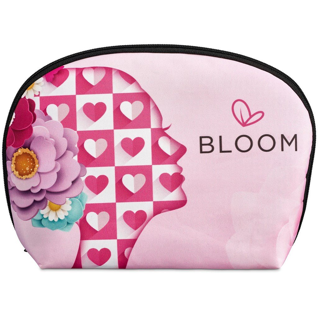 Pre - Printed Sample Hoppla Victoria Maxi Cosmetic Bag - Brand your company Logo! Get a quote - Promo Lingo