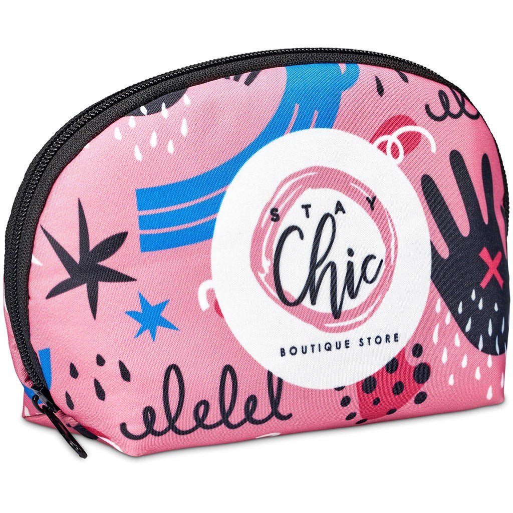 Pre - Printed Sample Hoppla Victoria Mini Cosmetic Bag - Brand your company Logo! Get a quote - Promo Lingo