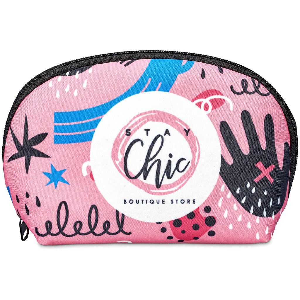 Pre - Printed Sample Hoppla Victoria Mini Cosmetic Bag - Brand your company Logo! Get a quote - Promo Lingo