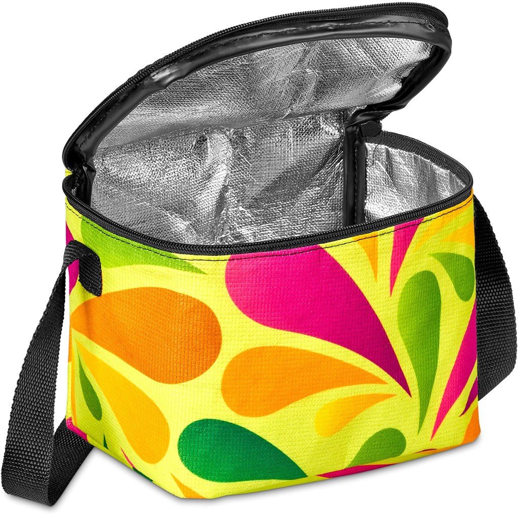Pre - Production Hoppla Ontario Recycled PET Stitch - Bond 6 Can Cooler - Brand your company Logo! Get a quote - Promo Lingo