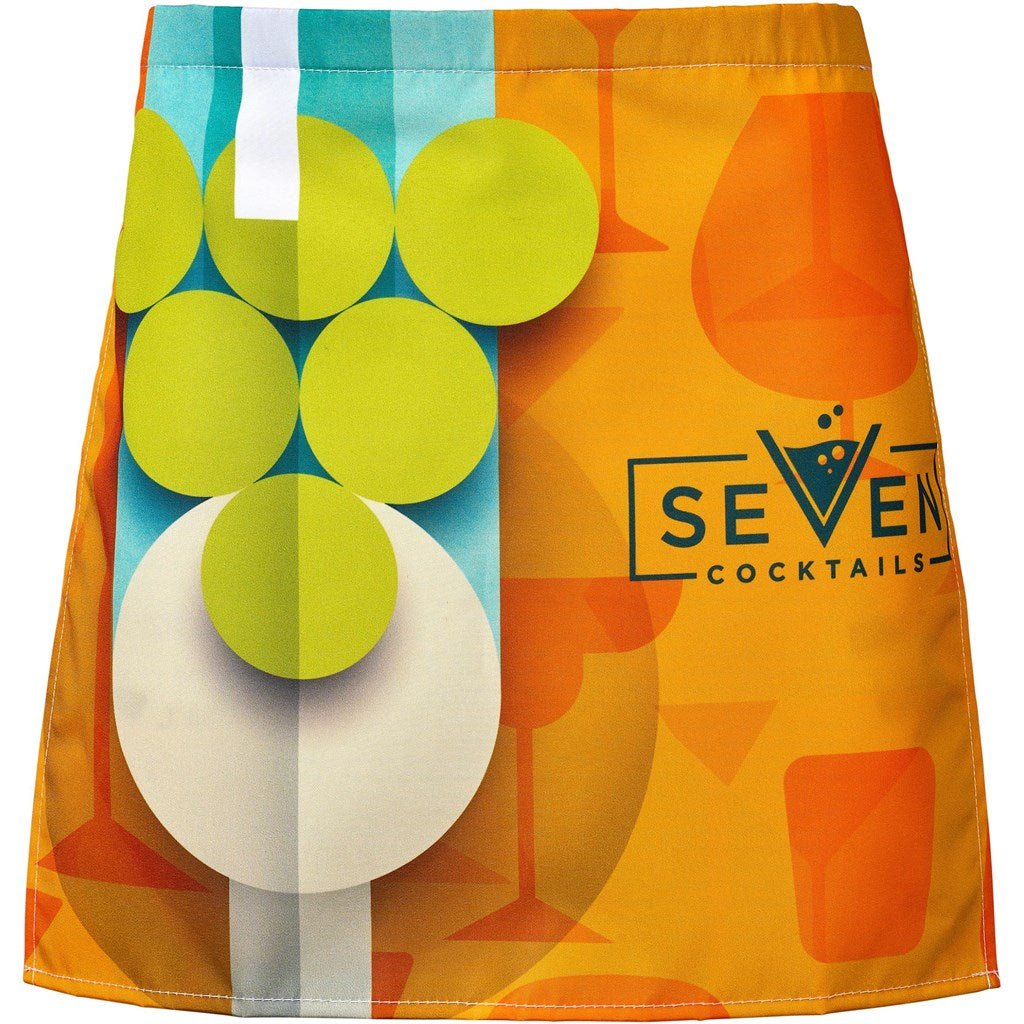 Pre - Production Sample Hoppla Classic Half Apron - Brand your company Logo! Get a quote - Promo Lingo