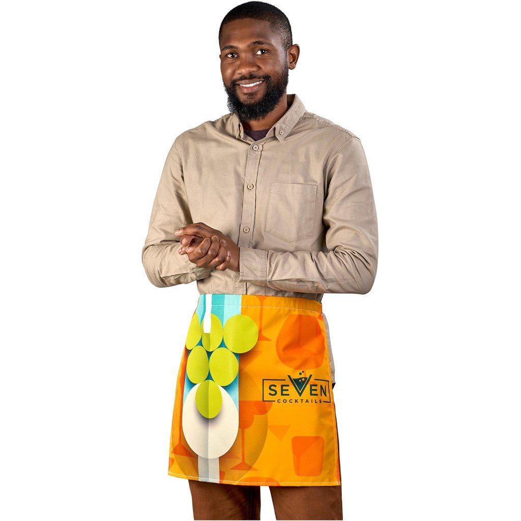 Pre - Production Sample Hoppla Classic Half Apron - Brand your company Logo! Get a quote - Promo Lingo