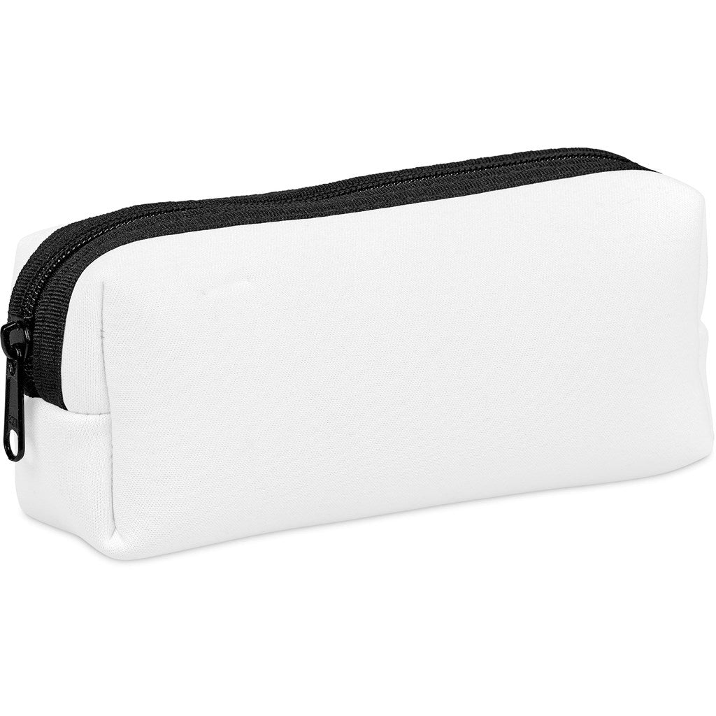 Pre - Production Sample Hoppla Emma Neoprene Makeup Bag - Brand your company Logo! Get a quote - Promo Lingo