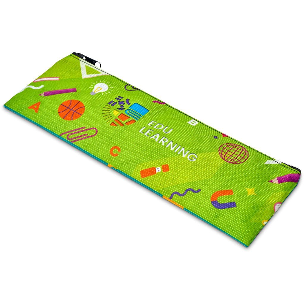 Pre - Production Sample Hoppla Parker Recycled PET Stitch - Bond Pencil Case - Brand your company Logo! Get a quote - Promo Lingo