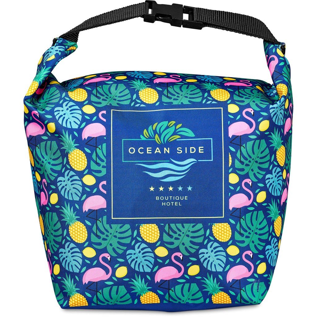 Pre - Production Sample Hoppla Protea Polyester Lunch Cooler - Brand your company Logo! Get a quote - Promo Lingo