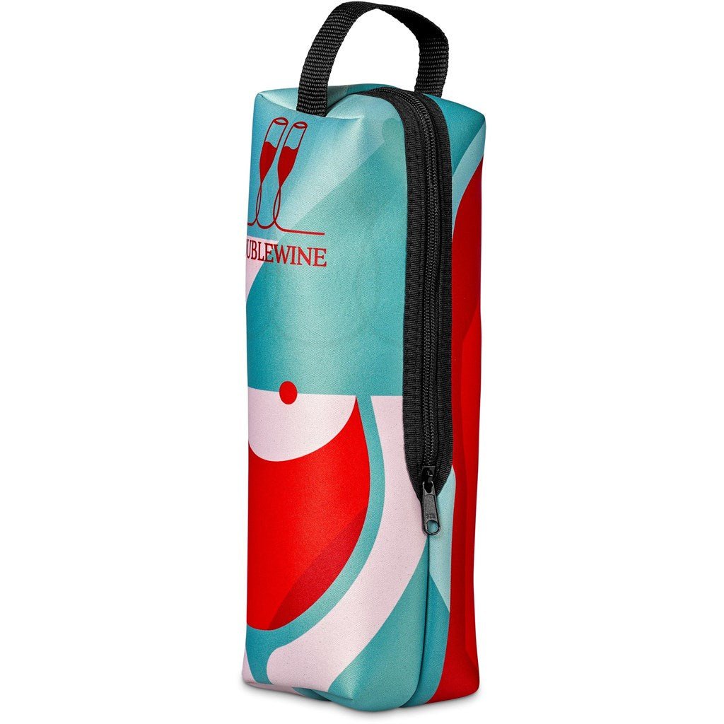 Pre - Production Sample Hoppla Robertson Neoprene Wine Cooler - Brand your company Logo! Get a quote - Promo Lingo