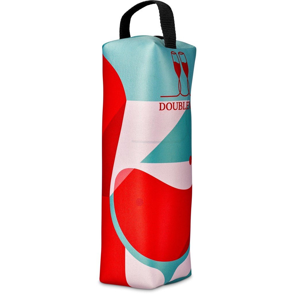 Pre - Production Sample Hoppla Robertson Neoprene Wine Cooler - Brand your company Logo! Get a quote - Promo Lingo