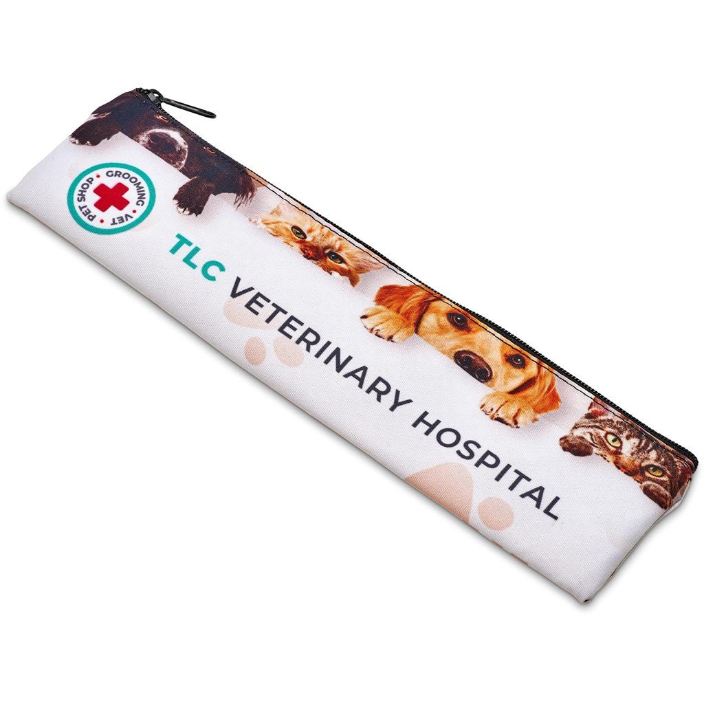 Pre - Production Sample Hoppla Scrawl Pencil Case - Brand your company Logo! Get a quote - Promo Lingo