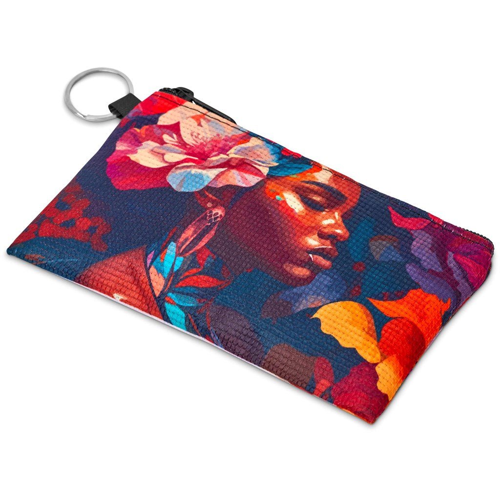 Pre - Production Sample Hoppla Tammy Recycled PET Credit Card & Coin Purse - Brand your company Logo! Get a quote - Promo Lingo