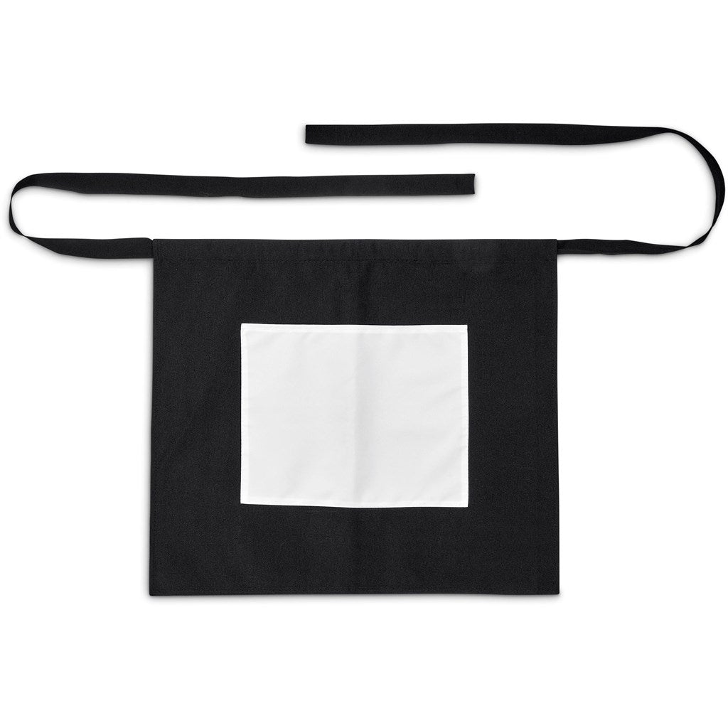 Pre - Production Sample Hoppla Waiters Half Apron - Brand your company Logo! Get a quote - Promo Lingo