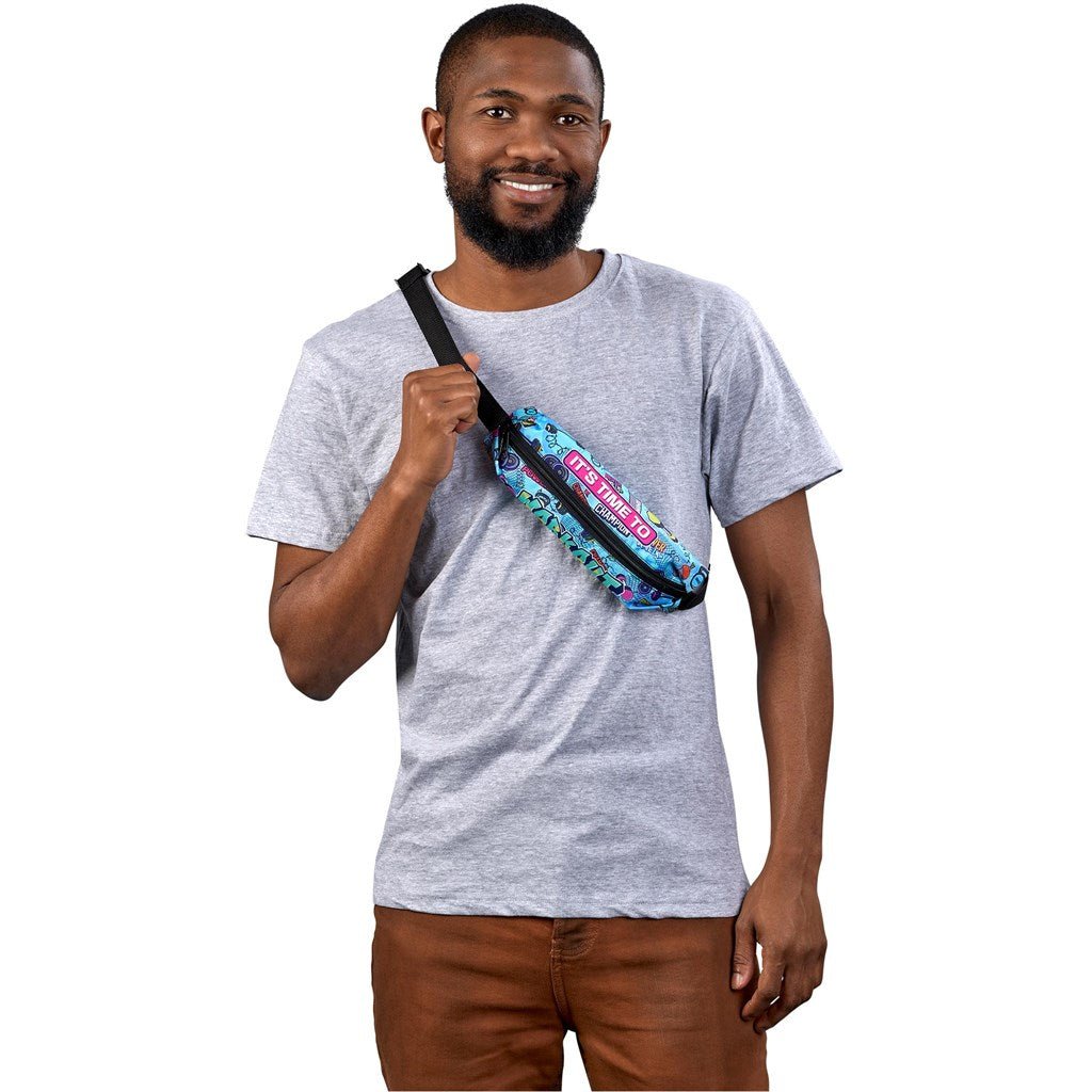 Pre - Production Sample Hoppla Walkie Waist Bag - Brand your company Logo! Get a quote - Promo Lingo