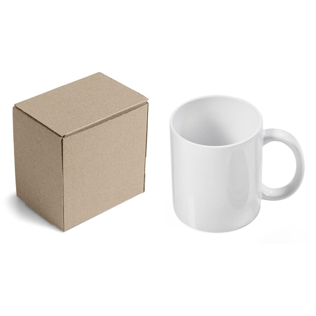 Premium Ceramic Mug in Custom Gift Box for Corporate Gifting - Brand your company Logo! Get a quote - Promo Lingo
