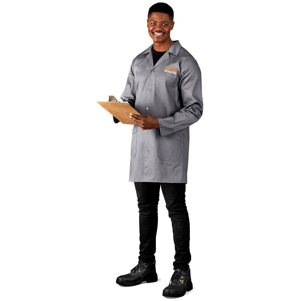 Prime Polycotton Dust Coat for Comfort and Professional Style - Brand your company Logo! Get a quote - Promo Lingo