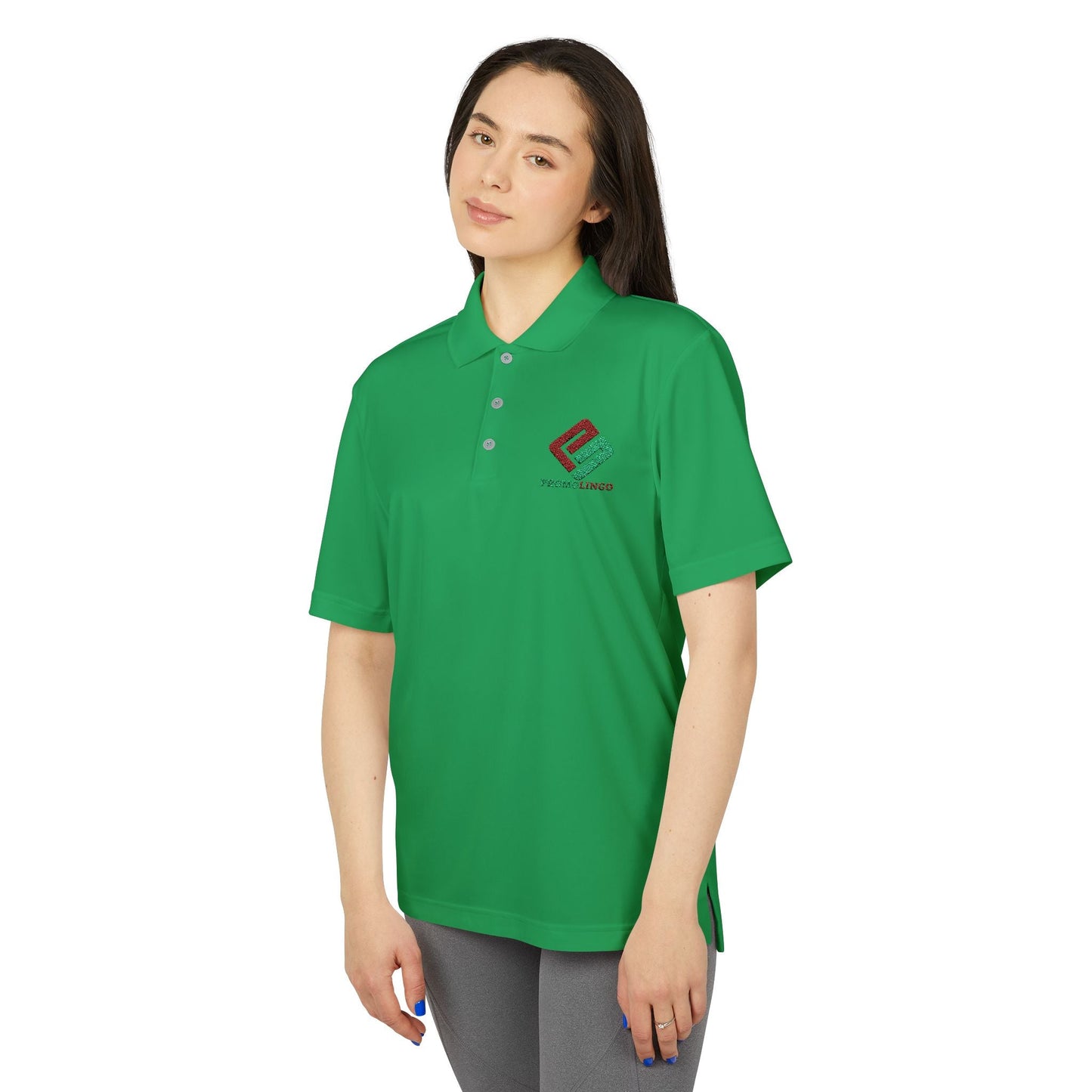 PromoLingo Custom adidas Unisex Performance Polo - Perfect for Sports & Events T-Shirt- Get a brand quote from- Promo Lingo