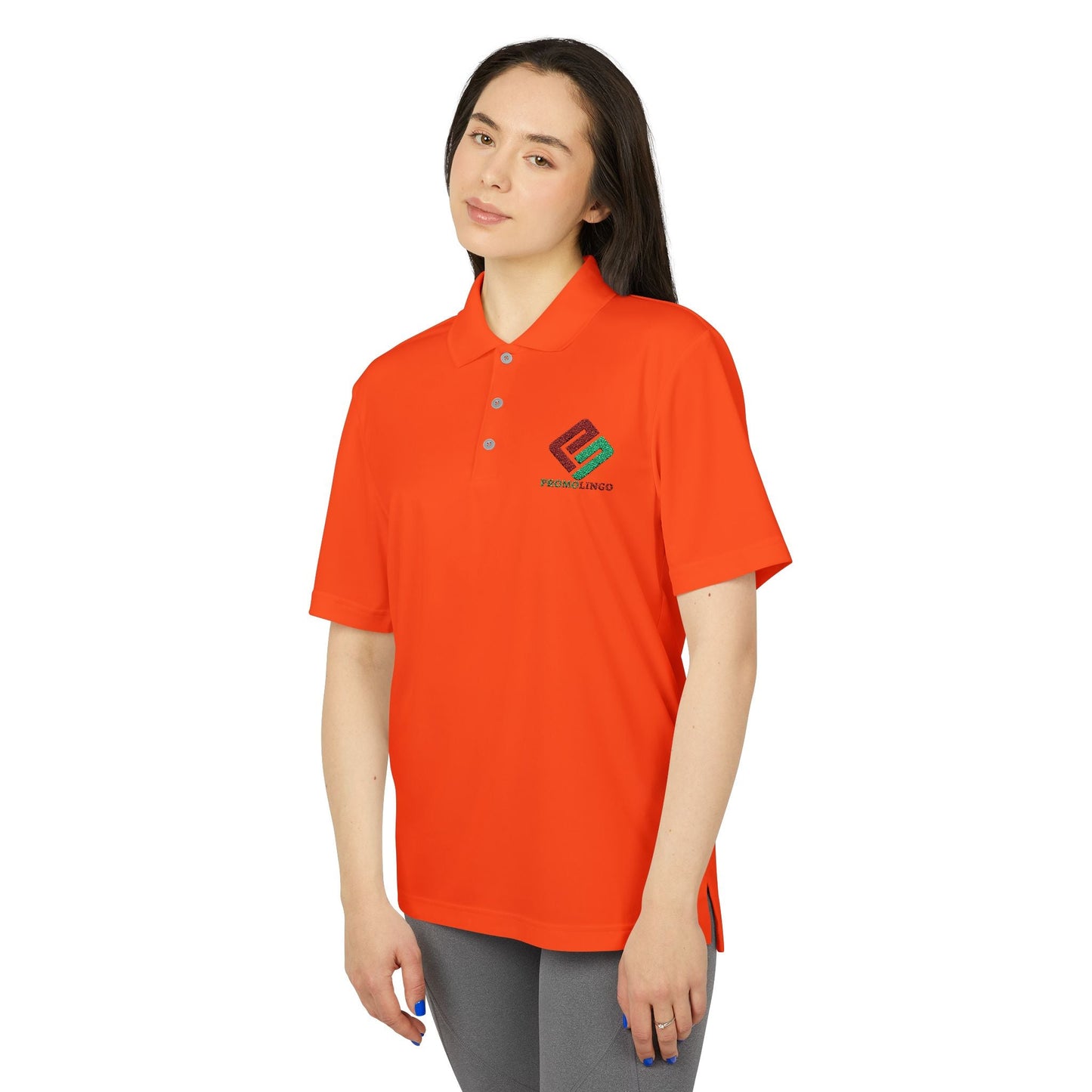 PromoLingo Custom adidas Unisex Performance Polo - Perfect for Sports & Events T-Shirt- Get a brand quote from- Promo Lingo