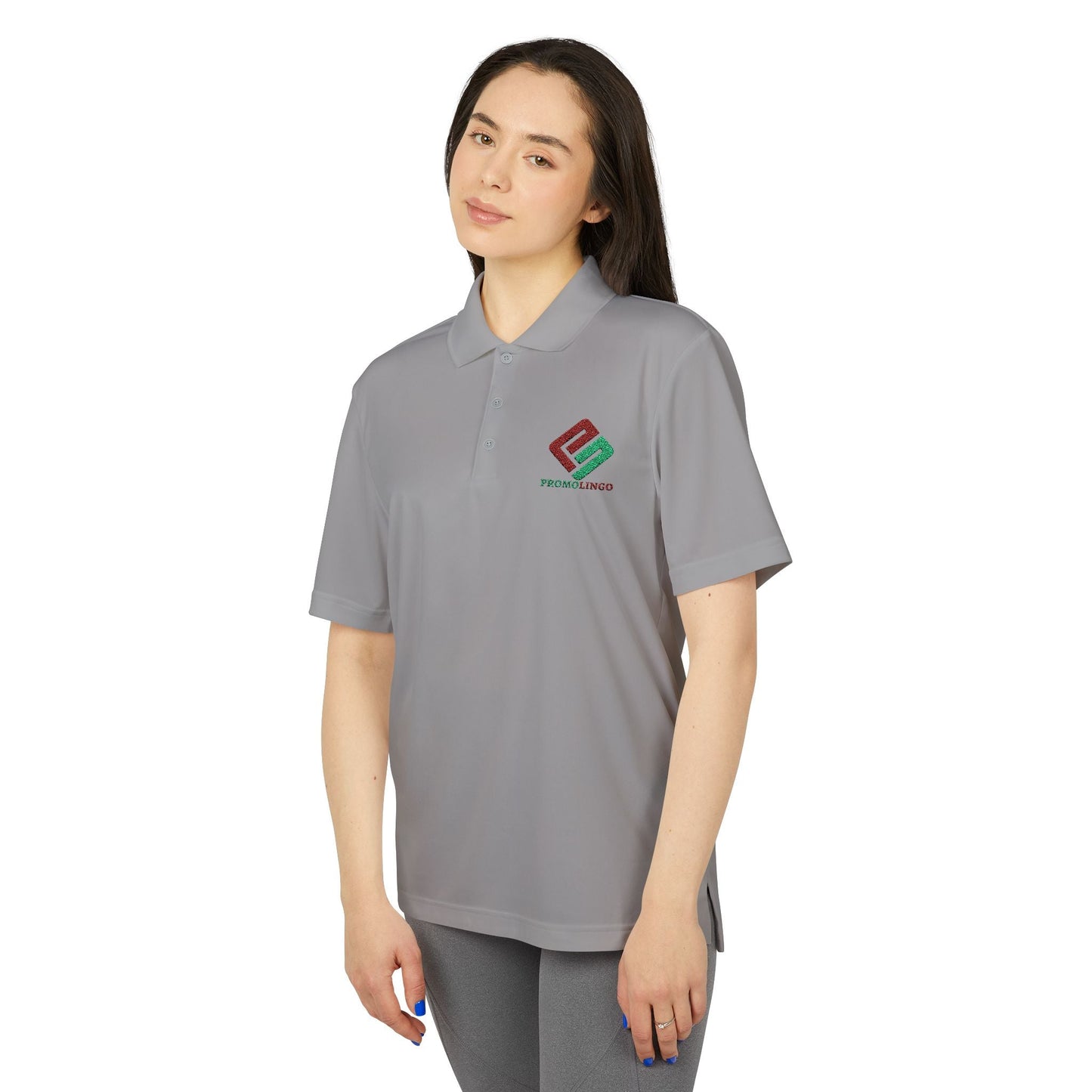 PromoLingo Custom adidas Unisex Performance Polo - Perfect for Sports & Events T-Shirt- Get a brand quote from- Promo Lingo