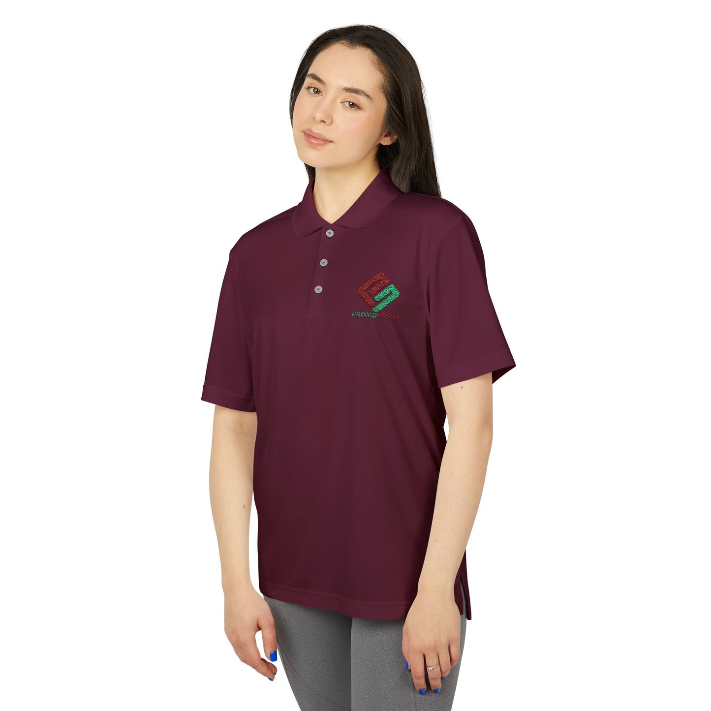 PromoLingo Custom adidas Unisex Performance Polo - Perfect for Sports & Events T-Shirt- Get a brand quote from- Promo Lingo