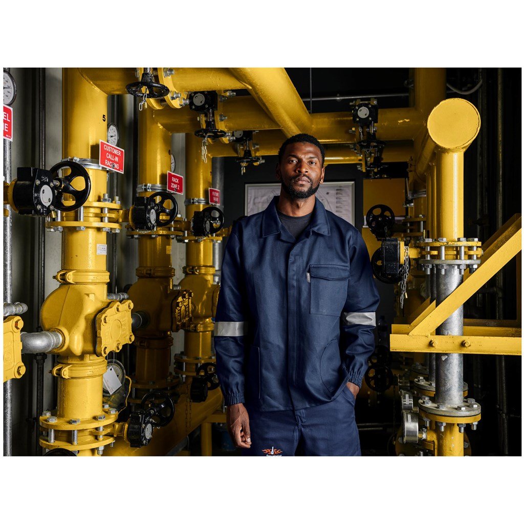 SABS Acid Resistant & Flame Retardant Jacket - Brand your company Logo! Get a quote - Promo Lingo