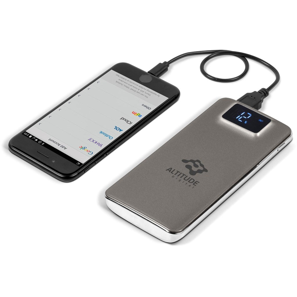 Sapphire Power Bank - 10,000mAh - Brand your company Logo! Get a quote - Promo Lingo
