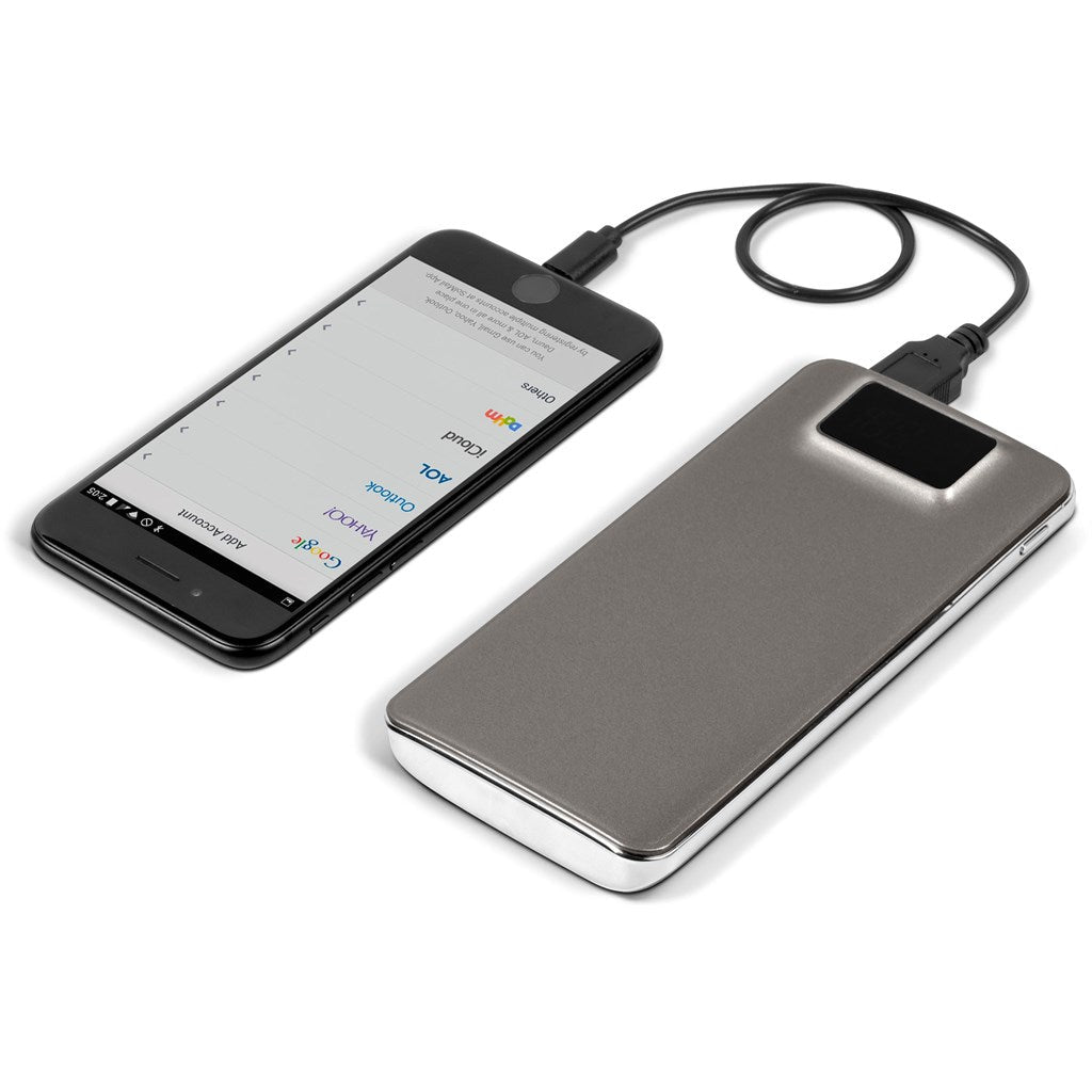 Sapphire Power Bank - 10,000mAh - Brand your company Logo! Get a quote - Promo Lingo