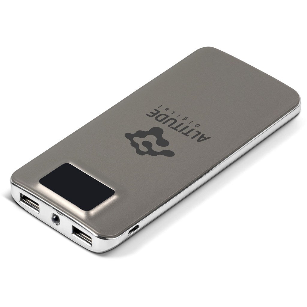 Sapphire Power Bank - 10,000mAh - Brand your company Logo! Get a quote - Promo Lingo