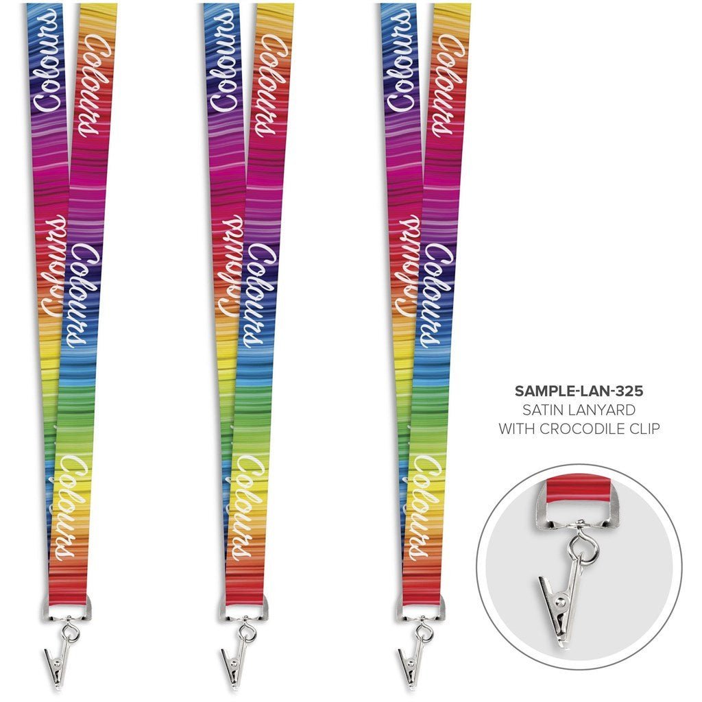 Satin Lanyard - Sample - Brand your company Logo! Get a quote - Promo Lingo