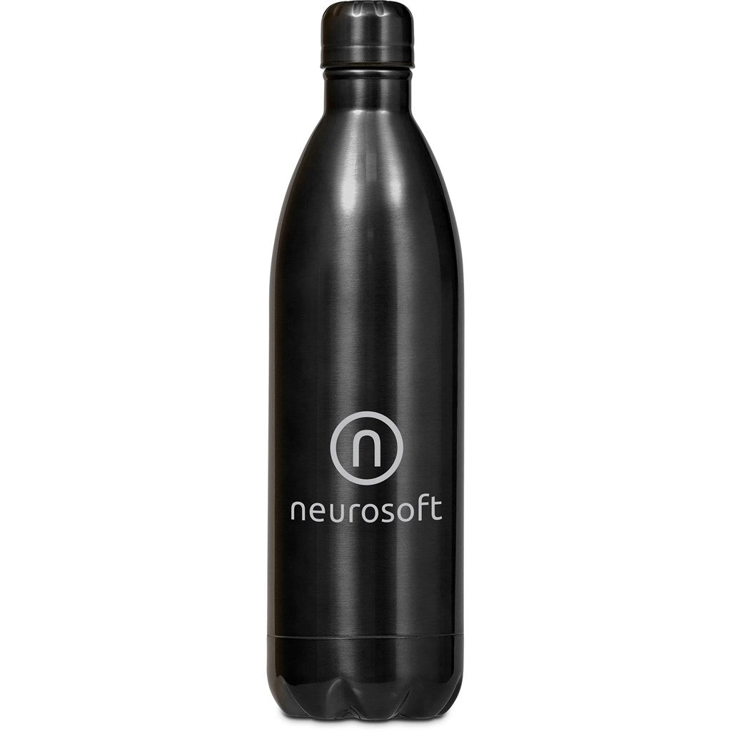 Serendipio Atlantis Stainless Steel Vacuum Water Bottle - 1 Litre, Durable & Insulated - Brand your company Logo! Get a quote - Promo Lingo