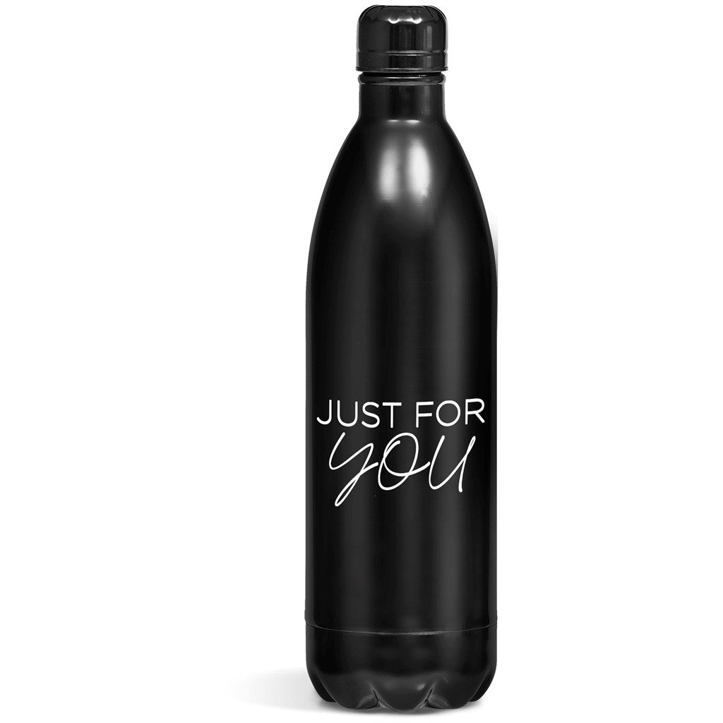 Serendipio Atlantis Stainless Steel Vacuum Water Bottle - 1 Litre, Durable & Insulated - Brand your company Logo! Get a quote - Promo Lingo