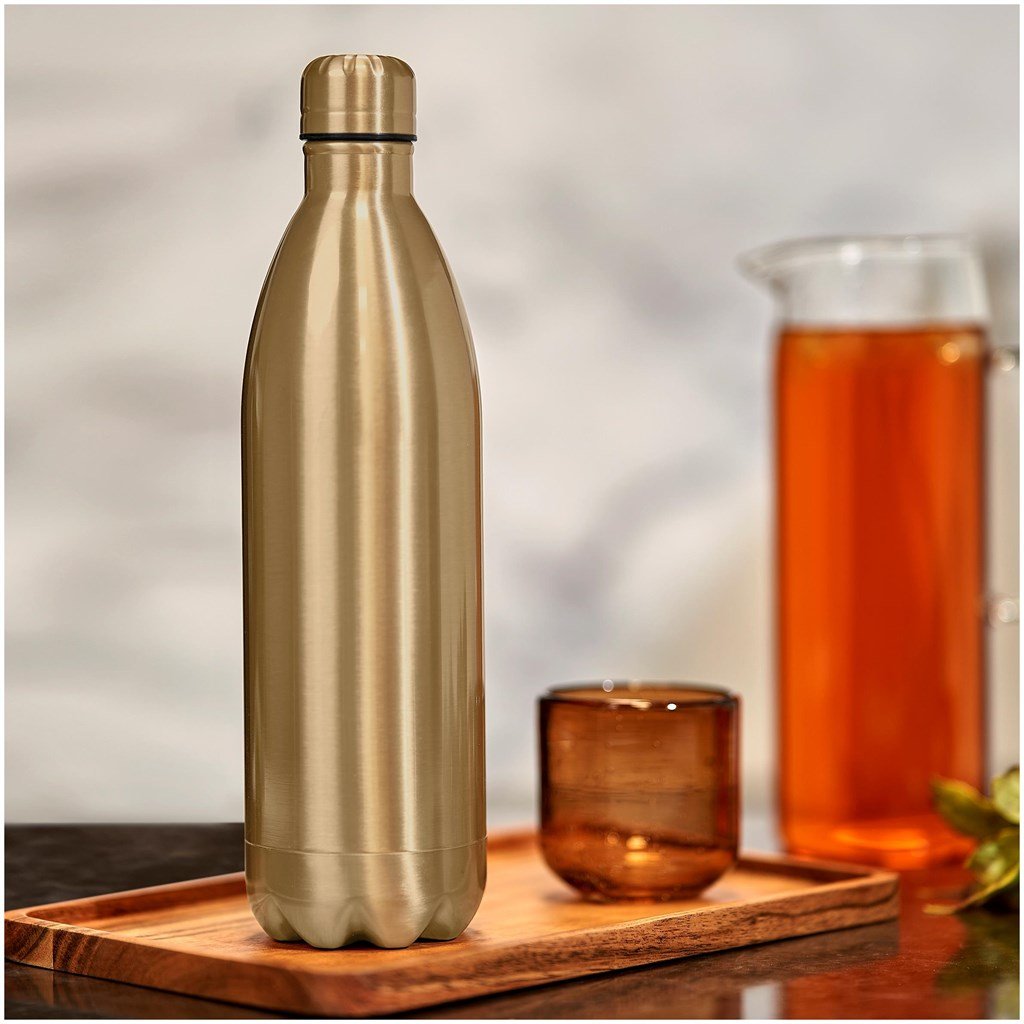 Serendipio Atlantis Stainless Steel Vacuum Water Bottle - 1 Litre, Durable & Insulated - Brand your company Logo! Get a quote - Promo Lingo