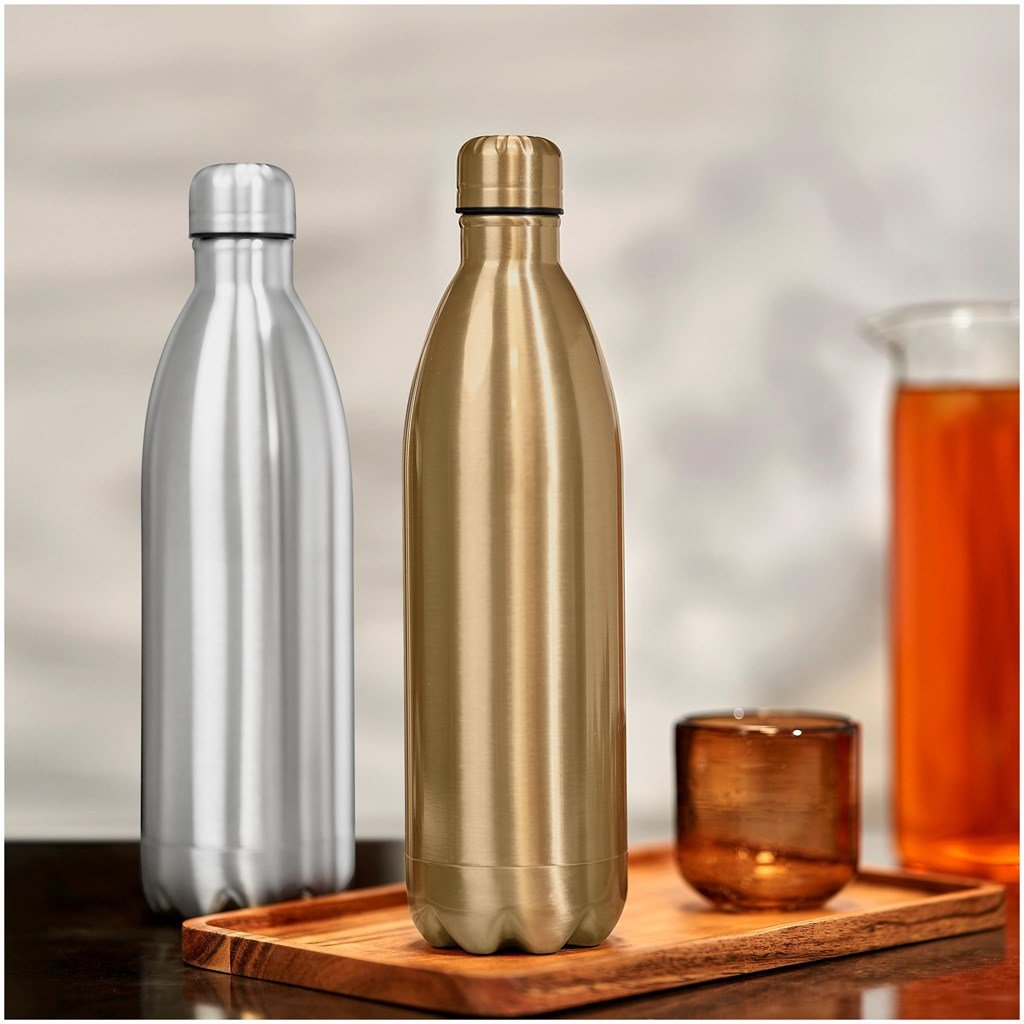 Serendipio Atlantis Stainless Steel Vacuum Water Bottle - 1 Litre, Durable & Insulated - Brand your company Logo! Get a quote - Promo Lingo
