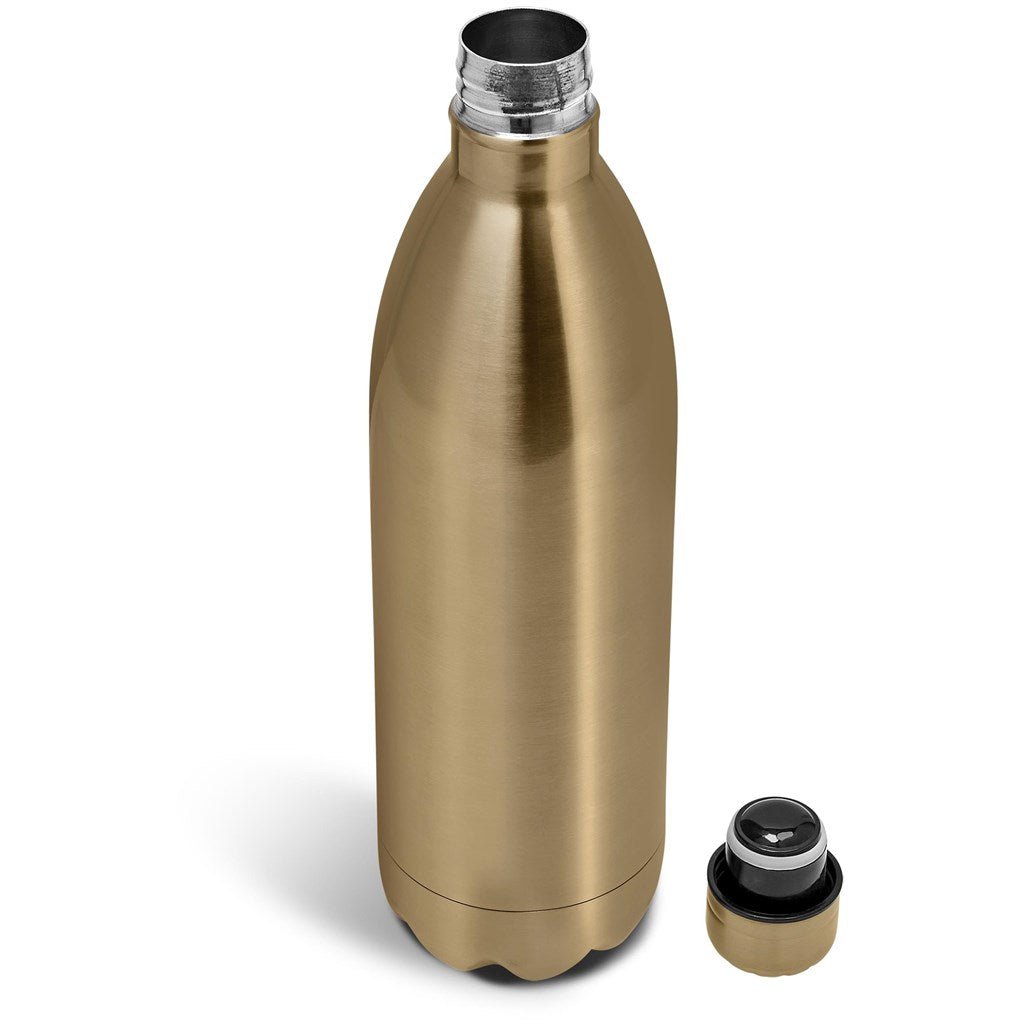Serendipio Atlantis Stainless Steel Vacuum Water Bottle - 1 Litre, Durable & Insulated - Brand your company Logo! Get a quote - Promo Lingo