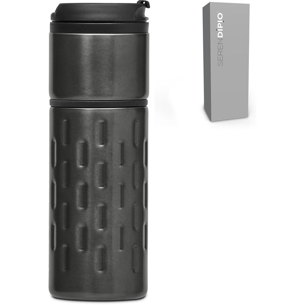 Serendipio Binary Double - Wall Tumbler - 450ml Insulated Design - Brand your company Logo! Get a quote - Promo Lingo