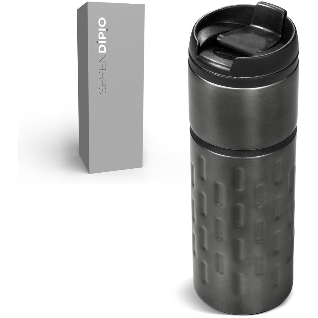 Serendipio Binary Double - Wall Tumbler - 450ml Insulated Design - Brand your company Logo! Get a quote - Promo Lingo