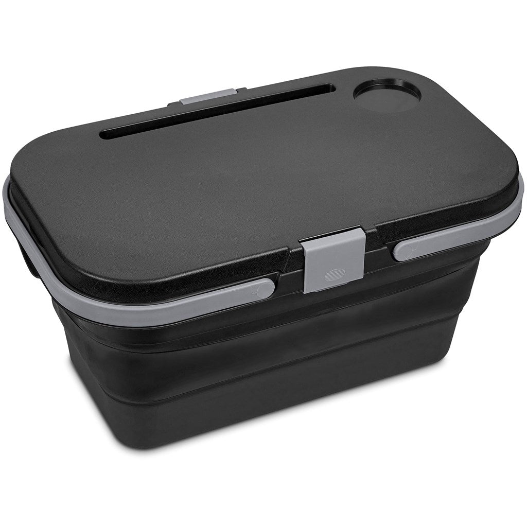 Serendipio Brannigan Collapsible Picnic Basket with Mini Table - Brand your company Logo! Get a quote - Promo Lingo