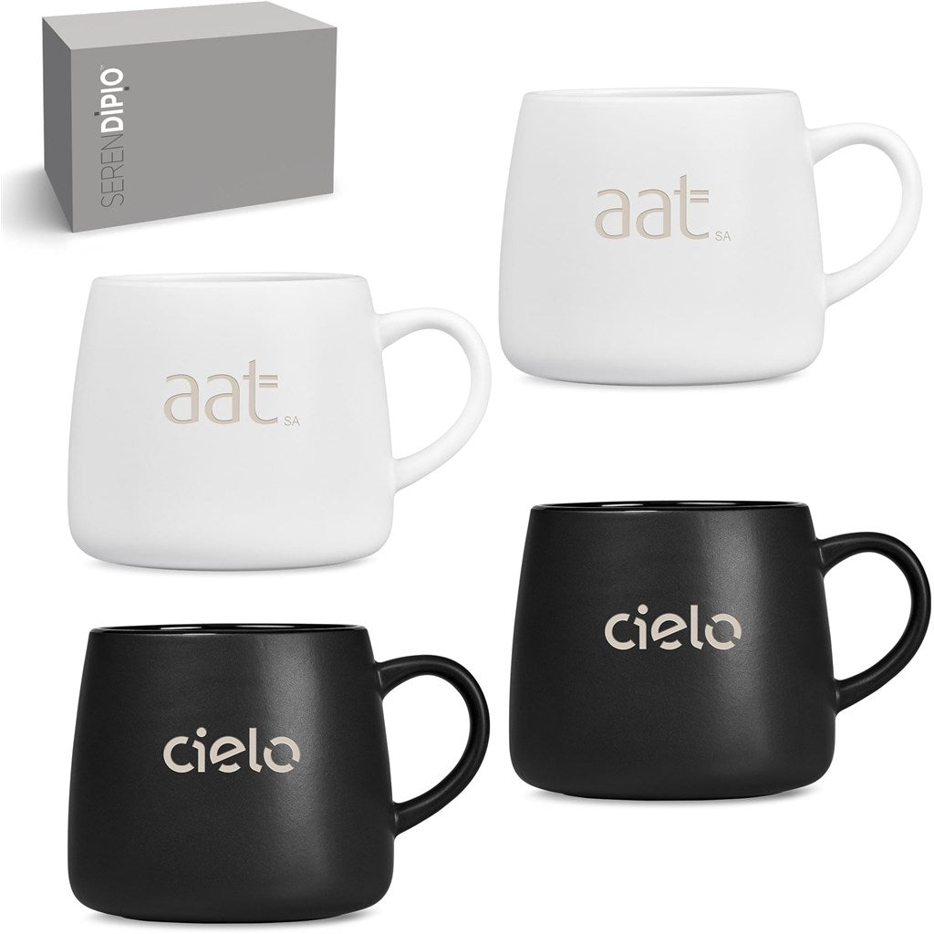 Serendipio Camden Duo Set - Elegant Matte Mugs - Brand your company Logo! Get a quote - Promo Lingo